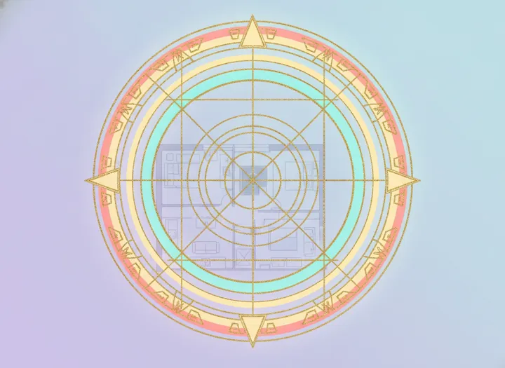 玄空宅運盤