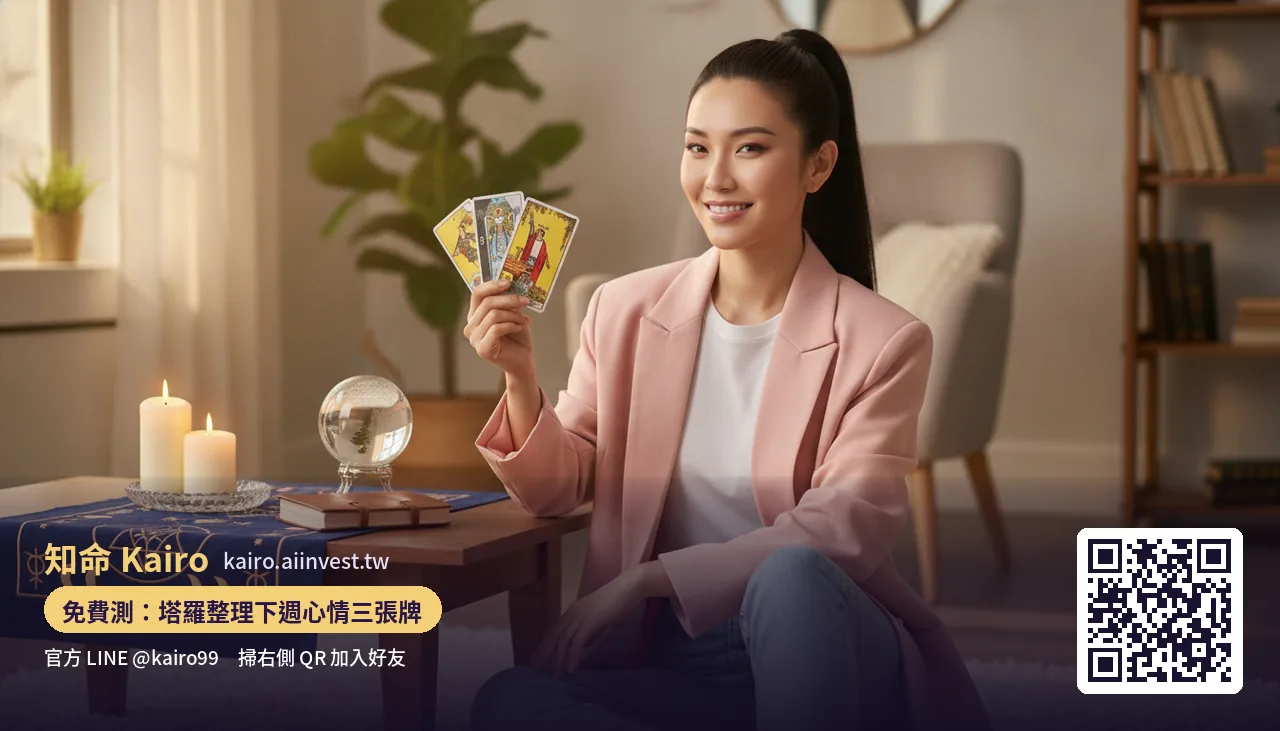 週日夜晚的收心時刻：用三張塔羅牌，整理下週的心情與人際