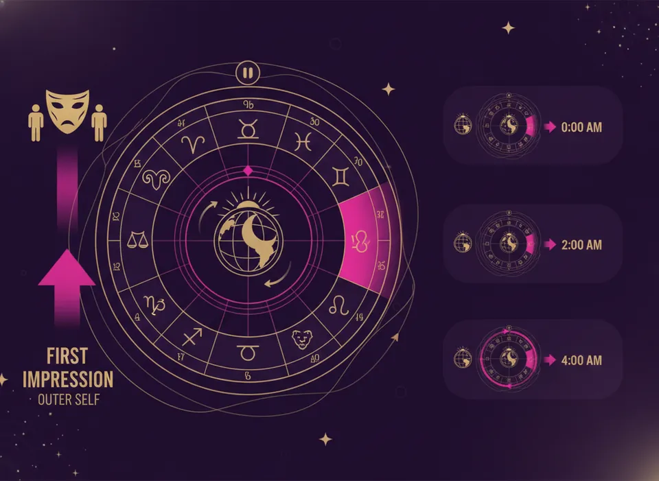 上升星座：外在形象與第一印象圖解