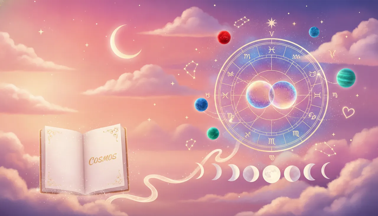什麼是合盤：兩張星盤如何描述一段關係