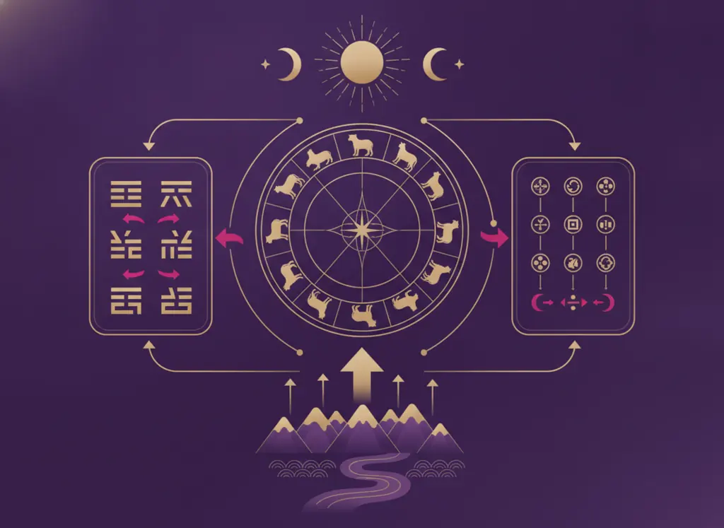 第一步：輸入你的生辰圖解